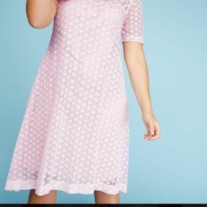 A Line Dress Swing Dress with Lace, size 26/28